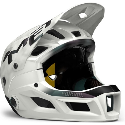 MET Parachute MCR MIPS Fietshelm - Maat S - White Iridescent Matt