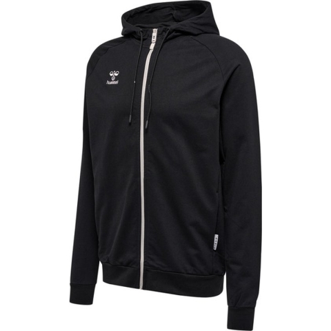 Hummel Move Grid Cotton Zip Hoodie - Sporttruien - zwart - Unisex