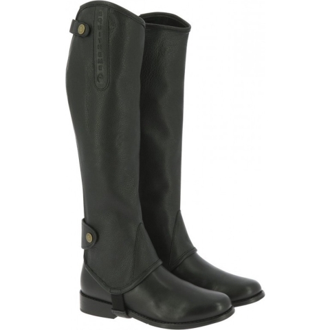 Equi-Theme Chaps “soft” mini-chaps Black - L short | Chaps paard