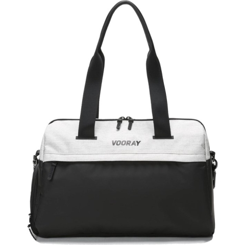 Vooray Trainer Duffel - 25 L Sporttas met schoenenvak & waterdicht compartiment (Heather Gray)