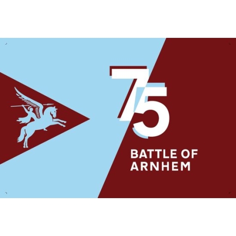 Airborne 75 Battle of Arnhem vlag 150x225 cm