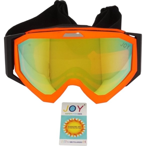 Xps Kids Orange TPU Ultra-Light Frame Dubbel Oranje Transparant Layer Lens - Ski/Snowboard Goggle - 100% UVA UVB UVC Bescherming
