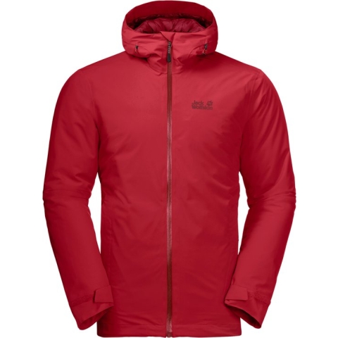 Jack Wolfskin Argon Storm Jacket Men - Outdoorjas - Heren - Rood - Maat M