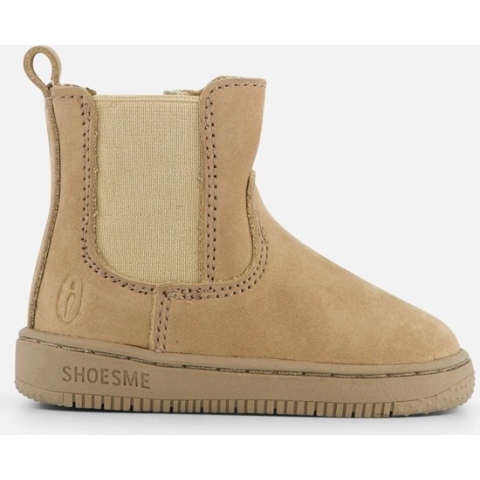 Baby | Enkelboots | Meisjes, jongens | BEIGE | Leer | Shoesme | Maat 22