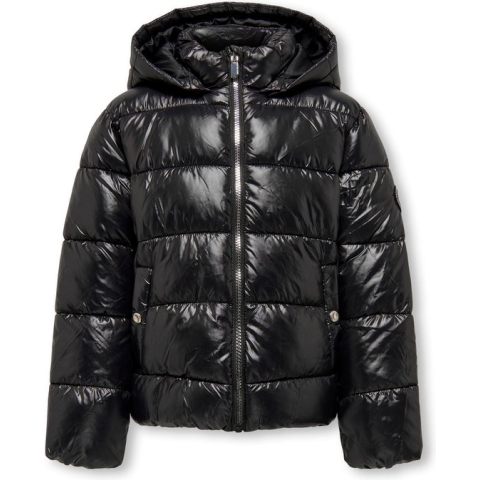 Kids Only Jas Kognewemmy Savannah Jacket Otw Noos 15306406 Black Silver Trim Dames Maat - 134