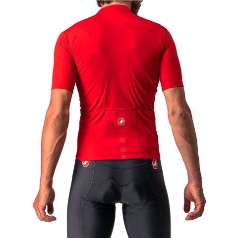 Castelli Fietsshirt Korte Mouwen Heren Rood - CLASSIFICA JERSEY RED-M