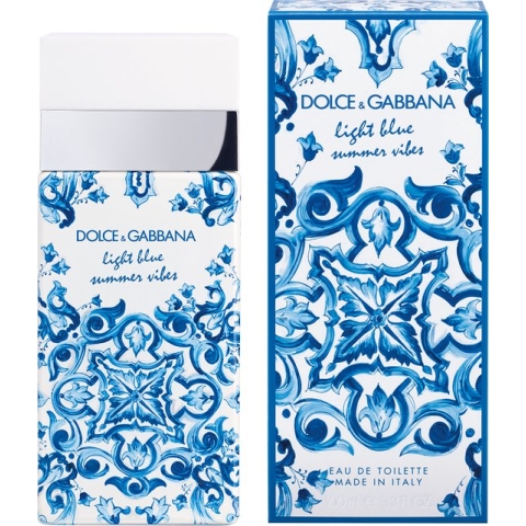 DOLCE & GABBANA - Light Blue Summer Vibes Eau de Toilette Limited Edition - 100 ml - Dames Eau de Toilette