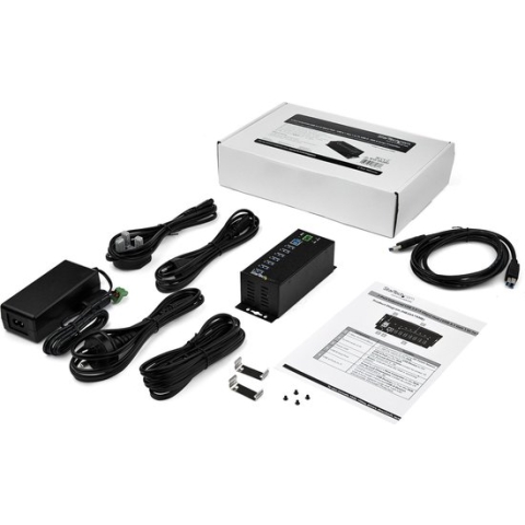 USB Hub Startech HB30A7AME Black