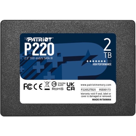 Patriot Memory P220 2TB, 2 TB, 2.5"