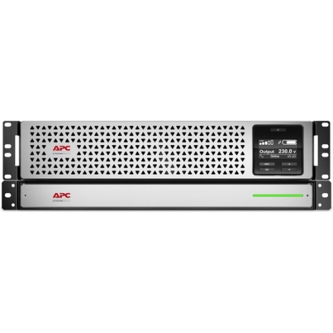 APC Smart-UPS On-Line SRT Li-Ion SRTL2200RMLXI - Noodstroomvoeding, 6x C13, 2x C19, USB, rack/tower convertible, 2200VA