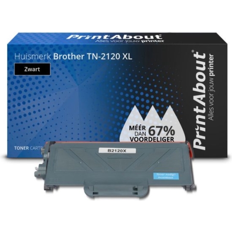 Brother TN-2120 toner zwart Huismerk
