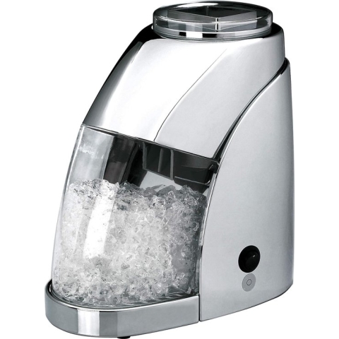 Ice Crusher - Ijsmaler - Ijsvergruizer - Ijs crusher - Ijsbreker - Elektrische ijscrusher - 100 watt - Verchroomd