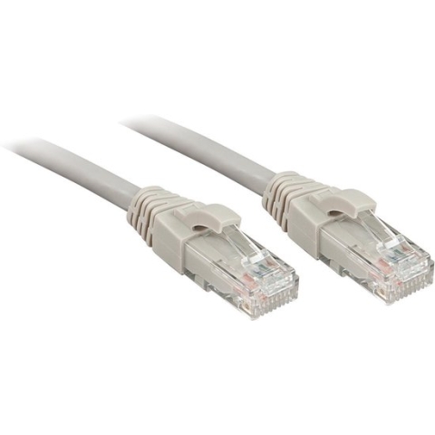 Lindy Rj45/Rj45 Cat6 30m 30m Cat6 U/UTP (UTP) Grijs netwerkkabel