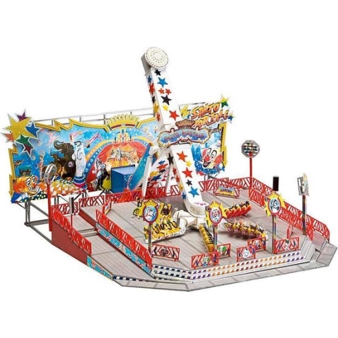 Faller - Attractie Salto Mortale - modelbouwsets, hobbybouwspeelgoed voor kinderen, modelverf en accessoires
