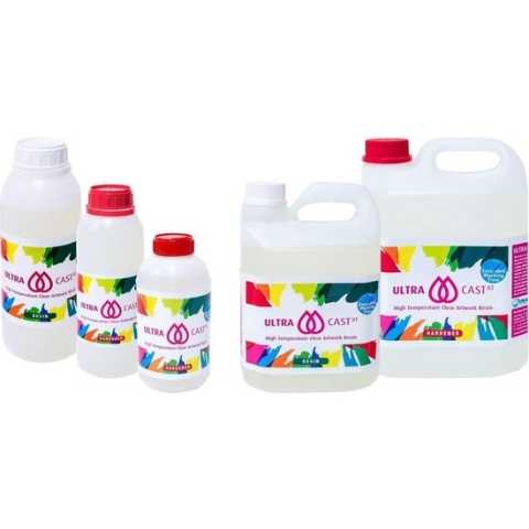 Elichem/ UltraCast XT/ Heldere Epoxyhars/ hittebestendig tot 95°C/ 1,5 kg. Set