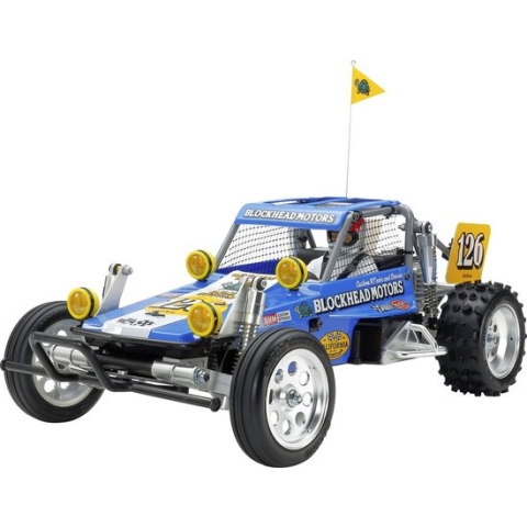 Tamiya RC Wild One OR Blockhead Motor 1:10 Brushed RC modelauto voor beginners Elektro Buggy Achterwielaandrijving Bouw