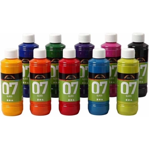 A-Color Glass, 10x250 ml