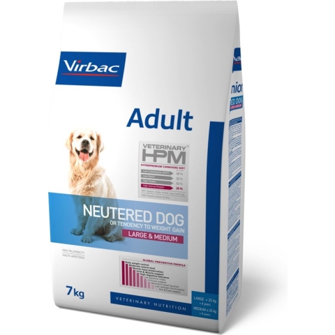 Virbac HPM Adult Dog Neutered Large & Medium 7kg