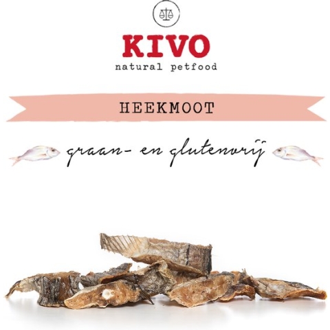 Kivo Petfood Hondensnack Heekmoot 2 zakken x 100 gram - Graanvrij en Glutenvrij