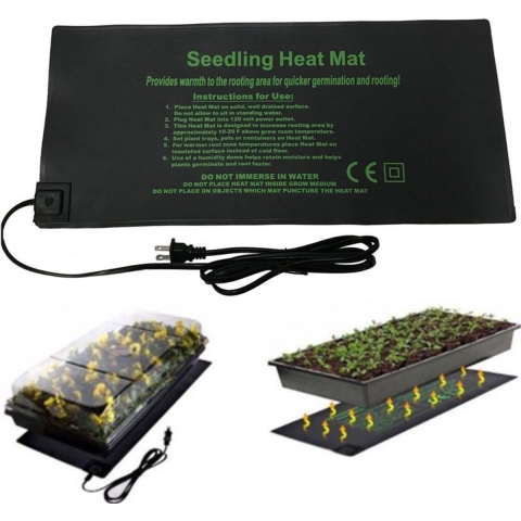 Warmtemat met digitale Thermostaat 122cm*52cm model L, Verwarmingsmat, Warmtekussen Dieren, Seedling Heatmat 122cm*52cm , Kweekmat