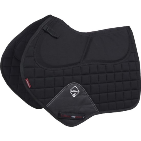 Lemieux Zadeldek Pro-sorb Plain Cc Zwart - veelzijdigheid Paard