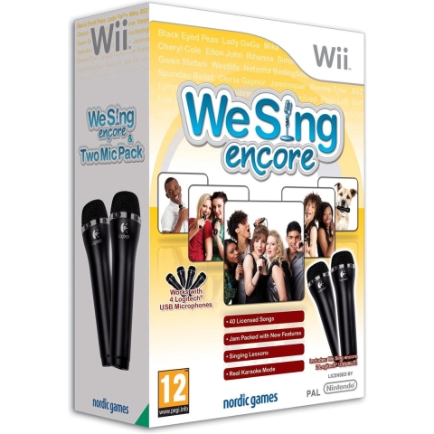 We Sing - Encore + 2 Microfoons