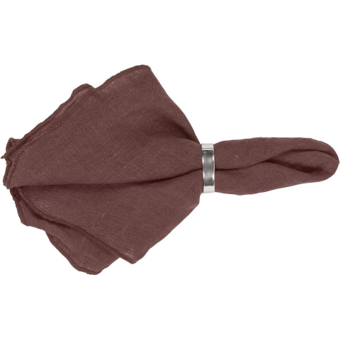 Broste Copenhagen - Servet Gracie - Aubergine