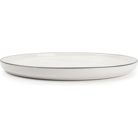 Salt&Pepper - Plat bord - 26cm - wit - Studio Base - set/4
