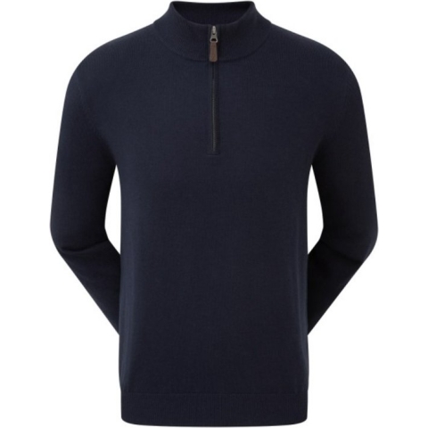 Footjoy Golf Pullover Wolmix - Navy - Maat M