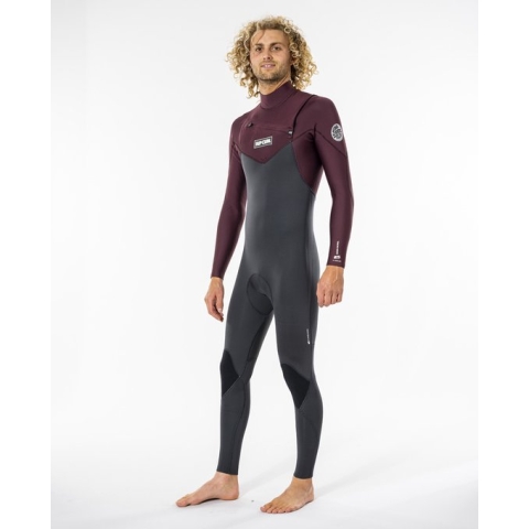 Rip Curl Dawn Patrol C/Zip 53Gb St - Wine
