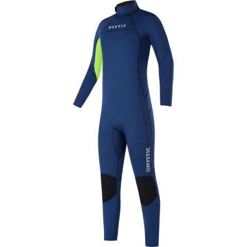 Mystic Junior Star 5/4mm Rug Ritssluiting Wetsuit - Ni