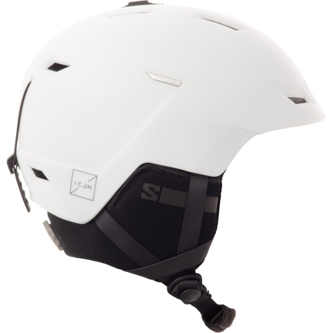 Salomon Icon Lt Skihelm Dames Wit Maat 56-59 Cm (m)