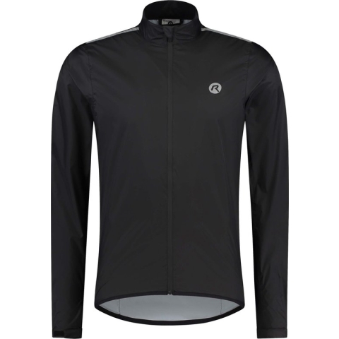 Rogelli Core Regenjas - Fietsregenjack - Heren - Zwart - Maat XL