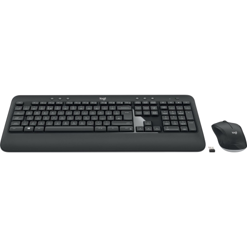 Logitech Advanced MK540 toetsenbord Inclusief muis RF Draadloos QWERTZ Slovaaks Zwart, Wit