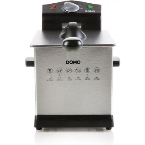 DOMO DO514FR Friteuse - 3 L - 2000 Watt