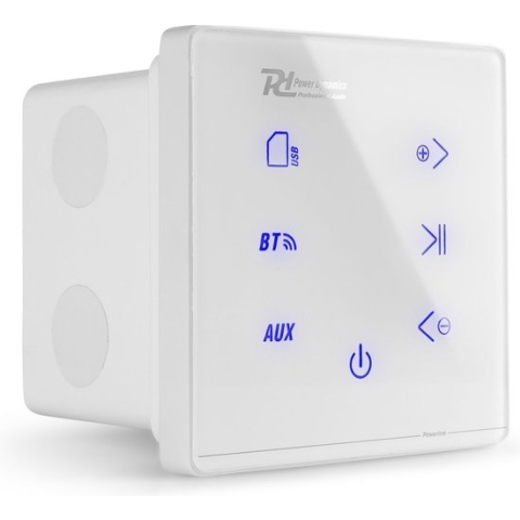 Stereo versterker - Powerline A50W inbouw versterker met Bluetooth - 2x 20W