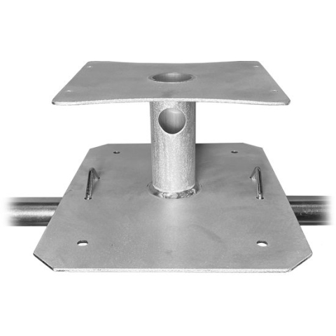 Big Q Starlink antenne mount Aluminium railing beugel vlak montage