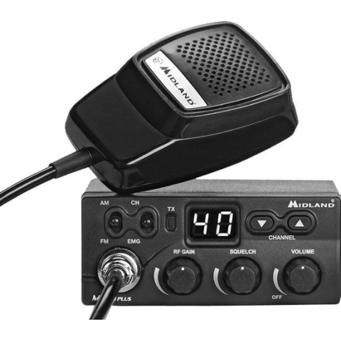 Midland M-zero Plus - AM/FM - CB radio - 12 Volt - 27 MHz