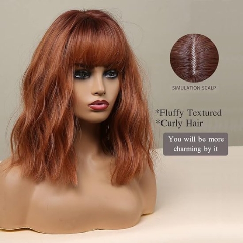 Pruik voor Dagelijks Party Cosplay Gebruik