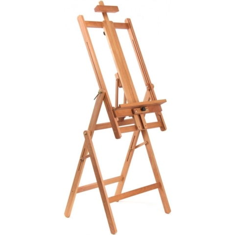 MUSEO Schildersezel Barcelona H-Frame - Ezel - Atelierezel - Schildersezel voor volwassenen - Verstelbaar