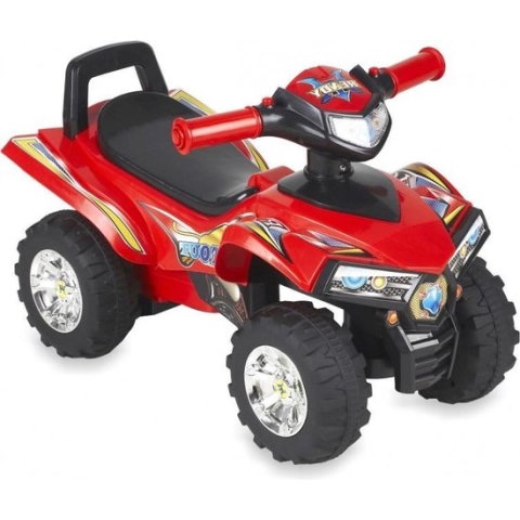 sportieve loopauto rood