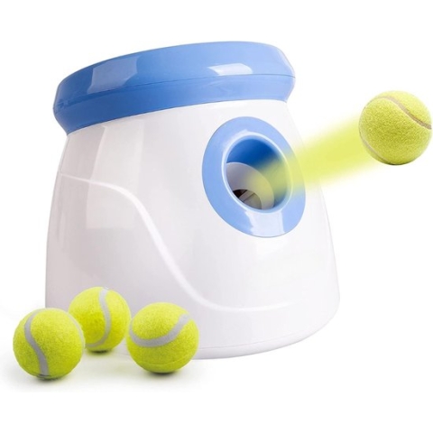 Automatische ballenwerper - Intelligentie speelgoed hond - Honden speelgoed - Ball launcher - Inclusief tennisballen