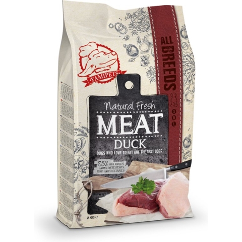 Natural Fresh Meat All Breeds Eend - Hondenvoer - 12 kg