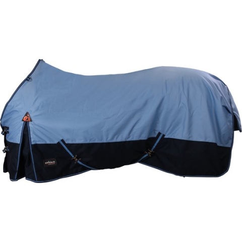 Epplejeck Tolga 100gr - Winterdeken - Lichtblauw/Donkerblauw - mt. 145cm