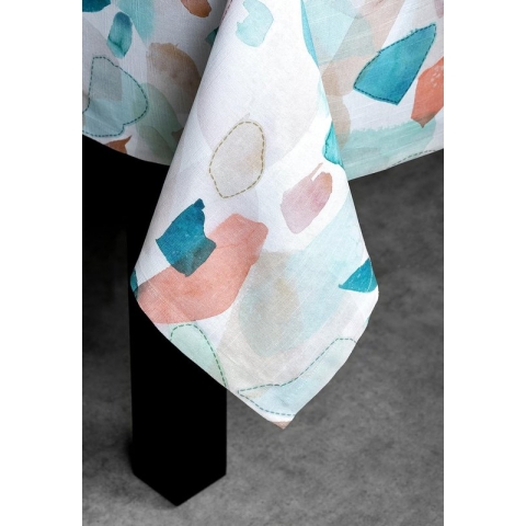 Tafelkleden, 100% katoen, decoratief, wasbaar, vierkant tafelkleed, tafelkleed voor moederdaggeschenken, eten, keuken, camping, zomerpicknick, lente/zomer