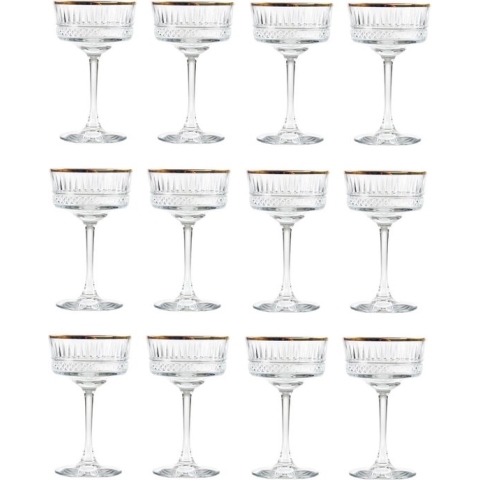 Pasabahce - Elysia Golden Touch - 12 cocktail glazen 260cc