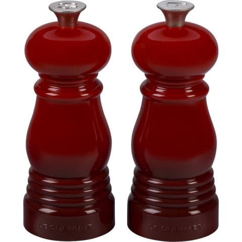 Le Creuset Set van 2 Molens Kersenrood 11cm 20gr