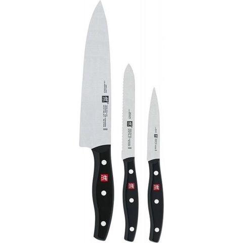 Zwilling Pollux - Messenset - 3-delig - koksmes - schilmes - universeel mes