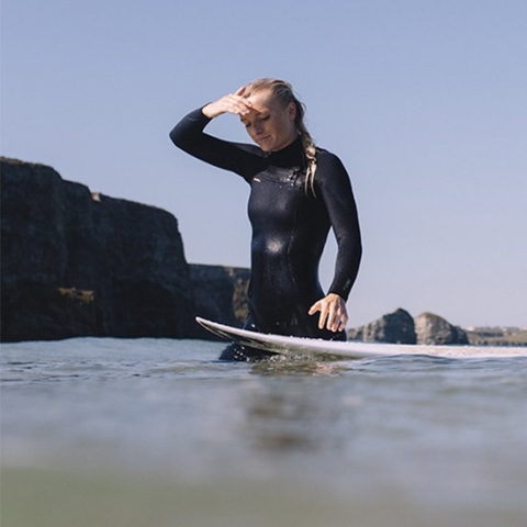 O'Neill Dames Hyperfreak+ 3/2mm Borst Ritssluiting Gbs Wetsuit 53