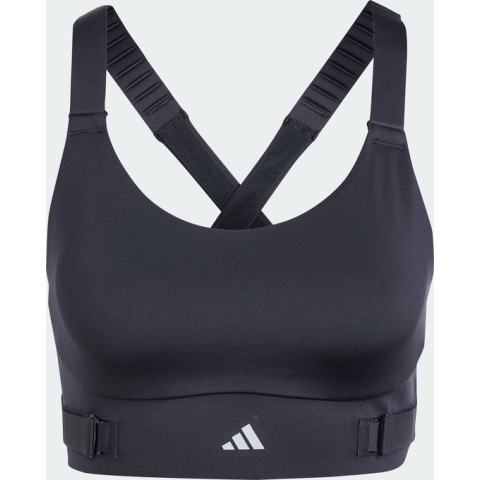 adidas Performance FastImpact Luxe Run High-Support Beha - Dames - Zwart- SAB